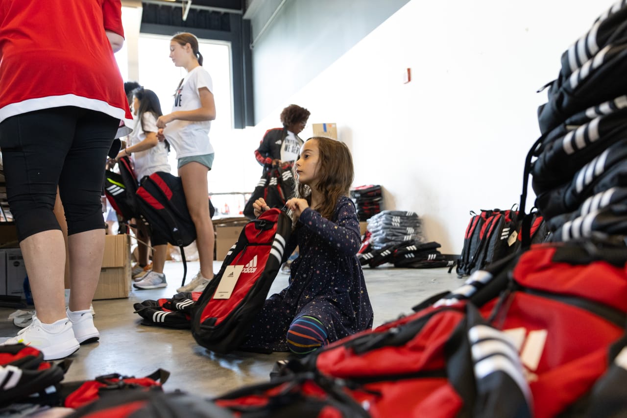 United We Serve | Backpack Packing Volunteer Day | August 2025