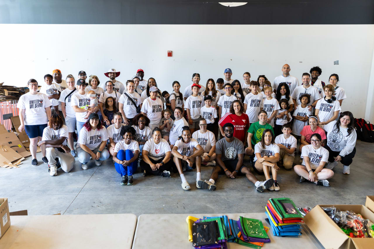 United We Serve | Backpack Packing Volunteer Day | August 2025
