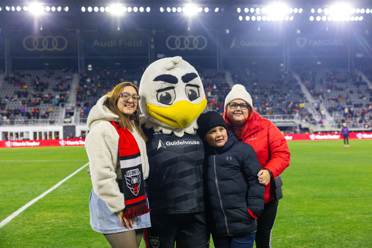 Feb. 22, 2025: Stephanie Ortiz, Puerto Rico Army National Guard, Sergeant First Class E7.| DC vs TOR