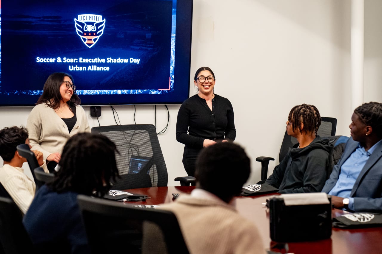 Soccer and Soar | Executive Shadow Day with Urban Alliance