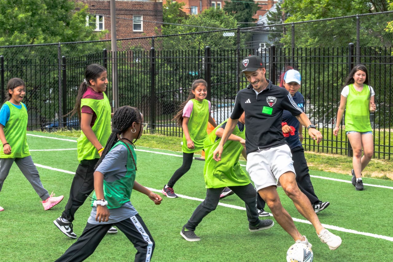 Soccer & Soar | Practice Visit with Brightwood Elementary x Carefirst