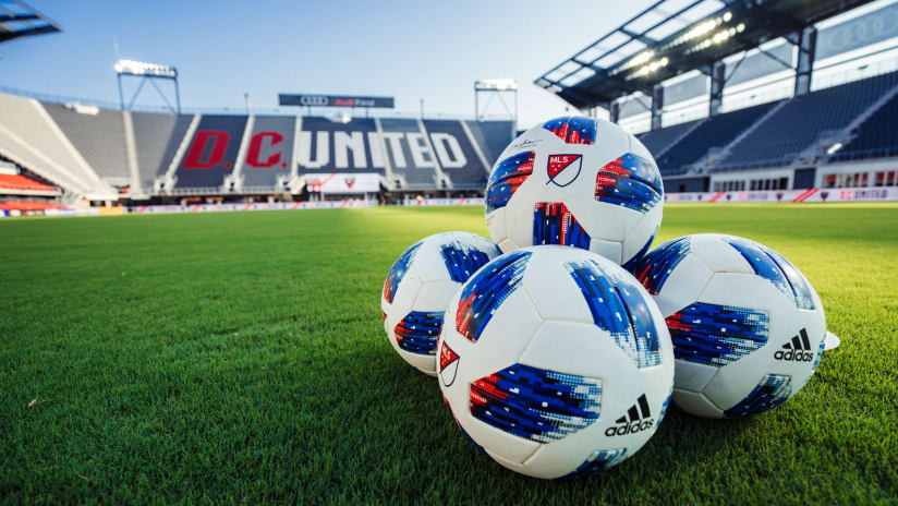 IMAGE: AUDI FIELD MLS ball