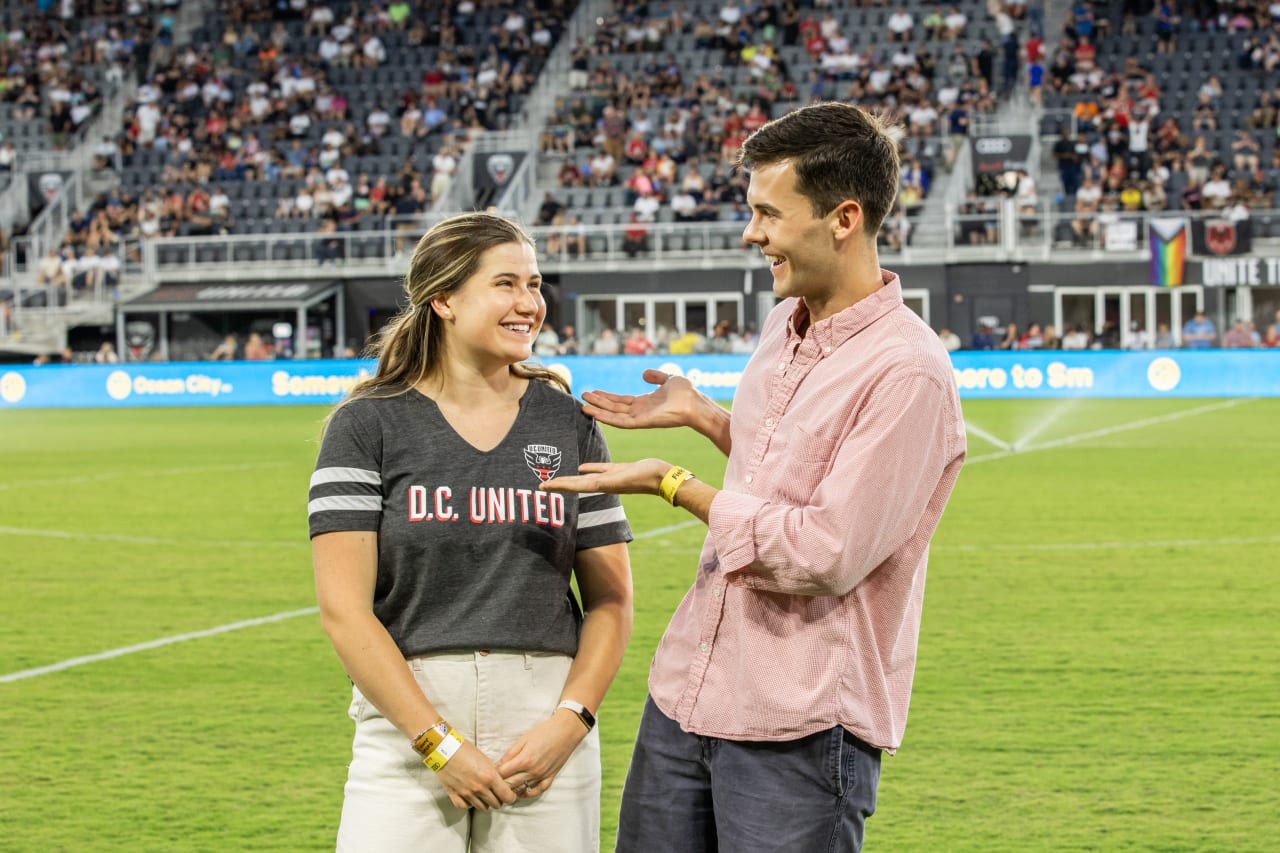 June 24, 2023: Katherine Krolicki, Air Force, 1st Lieutenant | DC vs CIN