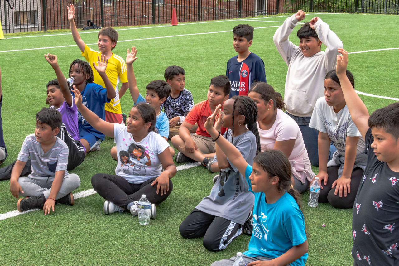 Soccer & Soar | Practice Visit with Brightwood Elementary x Carefirst
