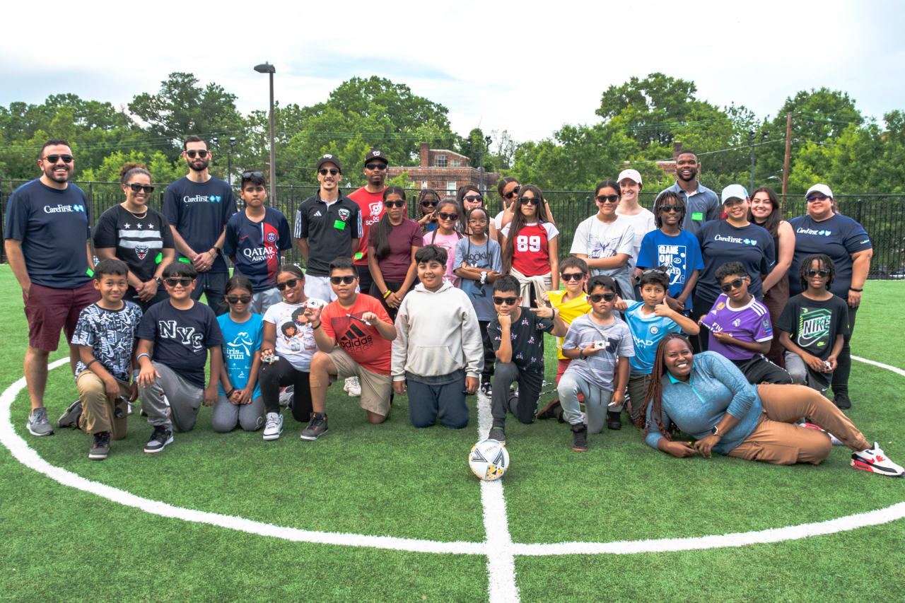Soccer & Soar | Practice Visit with Brightwood Elementary x Carefirst
