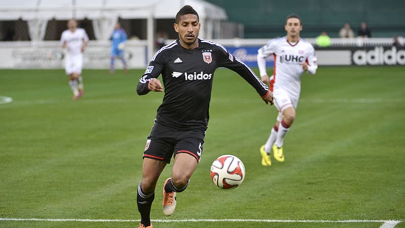 Sean Franklin vs New England Revolution - 2014