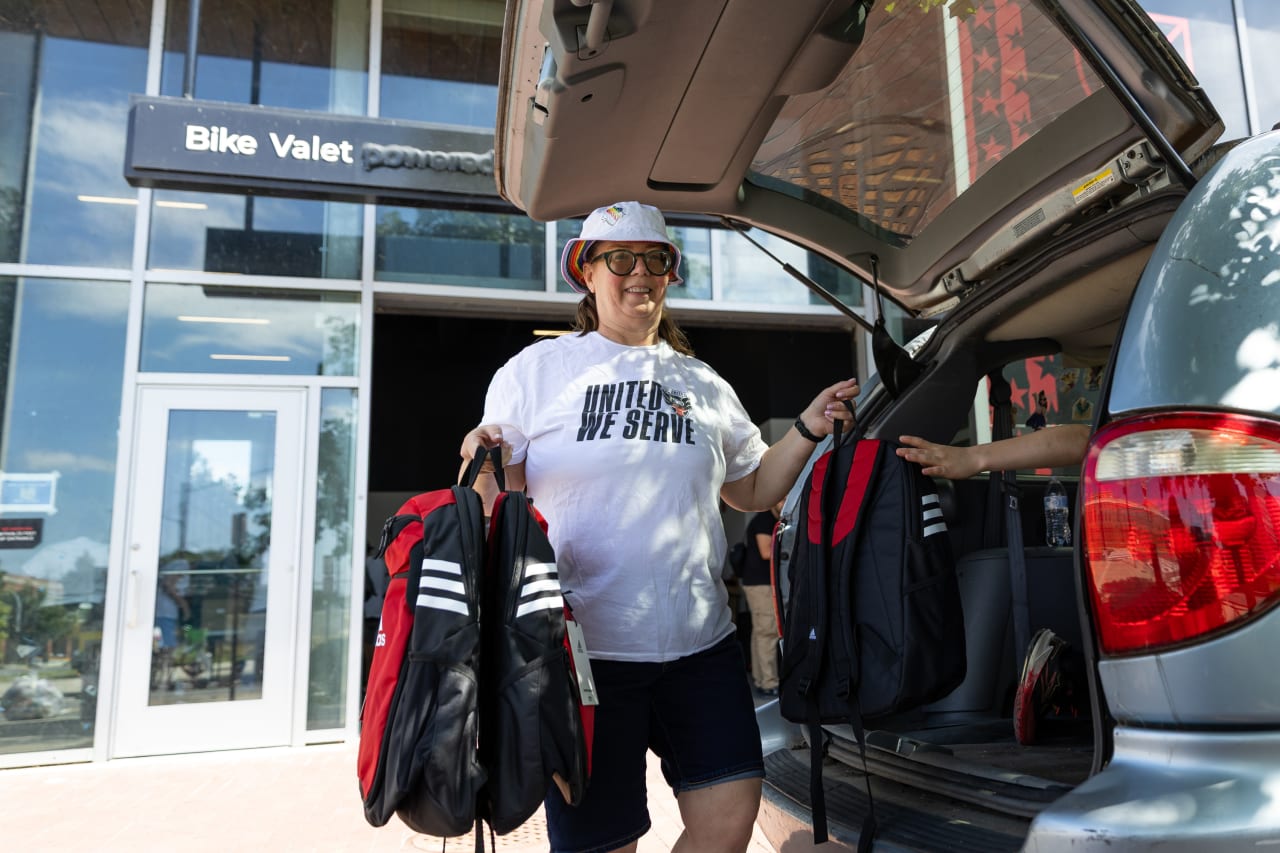 United We Serve | Backpack Packing Volunteer Day | August 2025