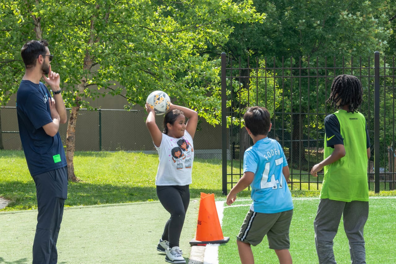 Soccer & Soar | Practice Visit with Brightwood Elementary x Carefirst