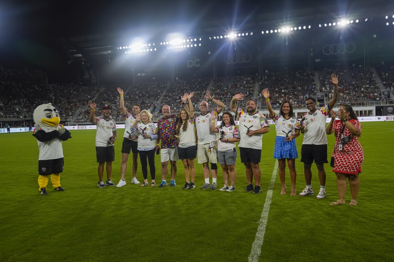 2023 Community Champion | AAPI Pride (AQUA, Khush, KQT DC, and APIQS), Capital Pride, DC Black Pride/Center for Black Equity, Federal Triangles Soccer Club, Latinx Pride/Latino GLBT History Project, Mayor’s Office of LGBTQ+ Affairs, Rainbow Families, Sasha Bruce Youthwork, Team DC, Trans Pride Washington DC, and Worthy Mentoring