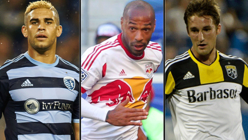 Dom Dywer Thierry Henry Ethan Finlay