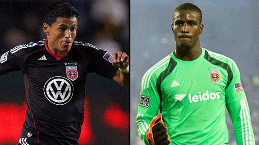 Andy Najar and Bill Hamid split - 2014
